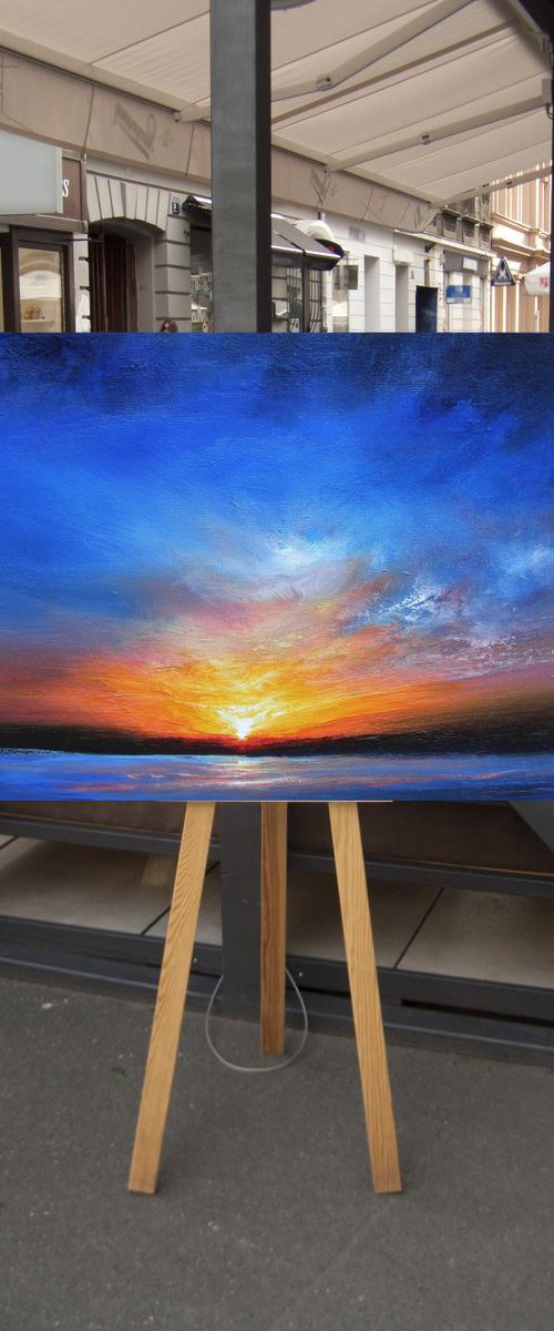 "Sign Out in Blue" SPECIAL PRICE!!! by Ivan  Grozdanovski