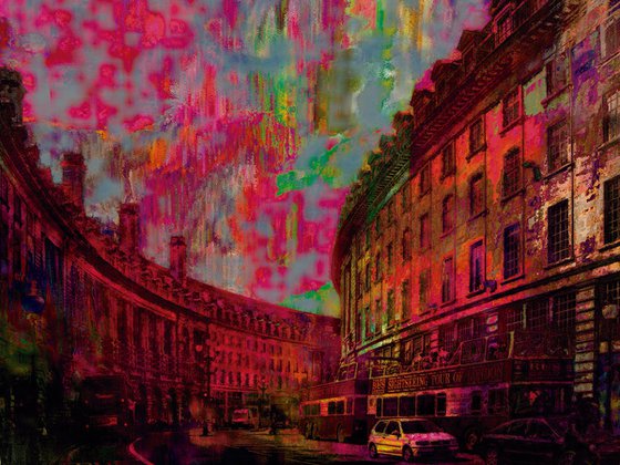 Psicodelia, Regent St. London/XL large original artwork