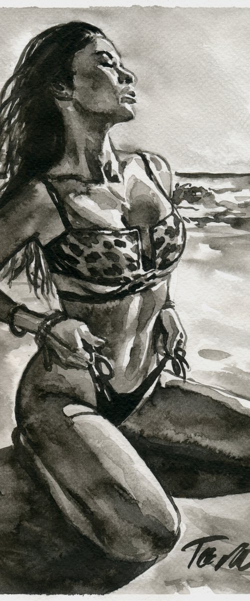 Leopard swimsuit by Tashe