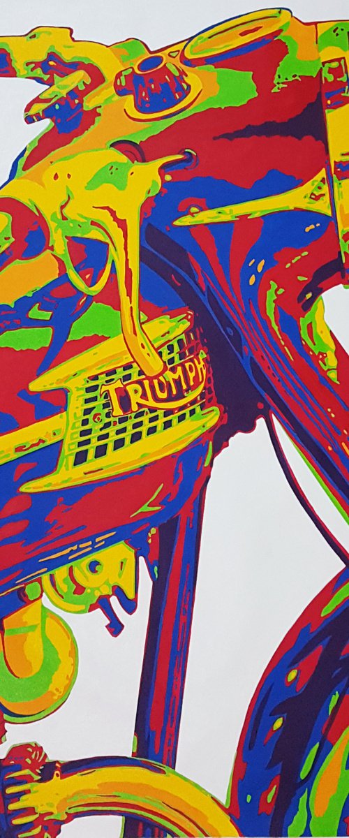 TRIUMPH Motorcycle by Sonaly Gandhi
