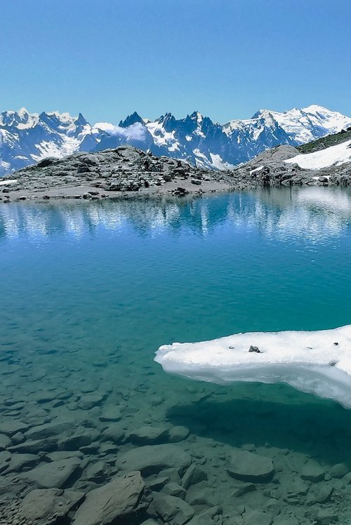 Afternoon at the Lac Blanc, Chamonix by Samira Malik
