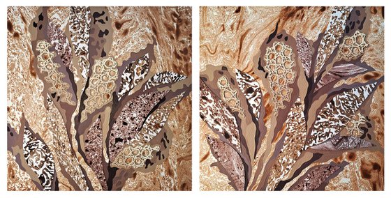 Set of 2 «Lace Dreamscape»