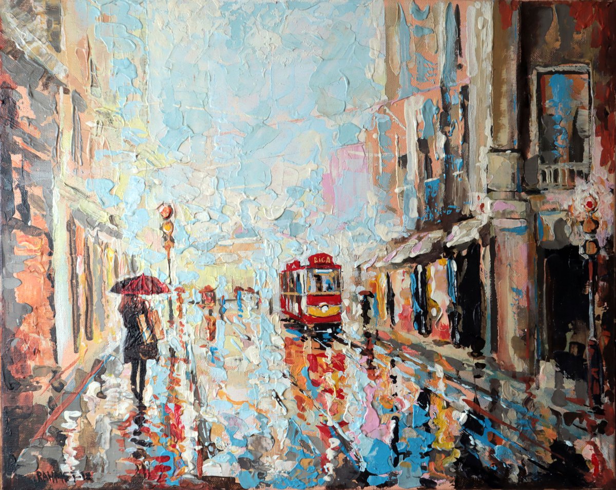 On City Streets. by Rakhmet Redzhepov