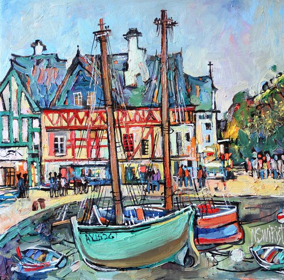 Auray. Brittany.