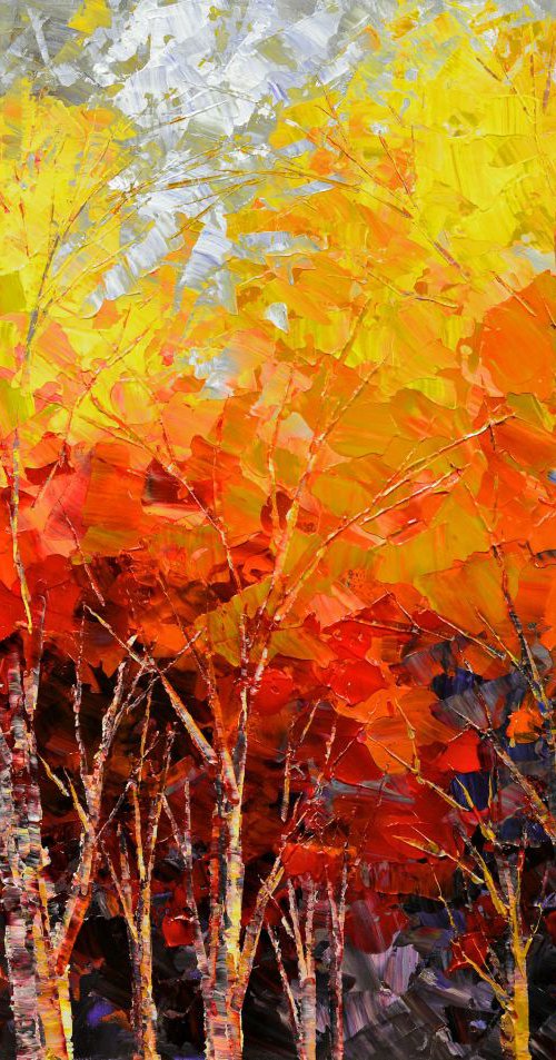 Listening to Leaves by Tatiana Iliina