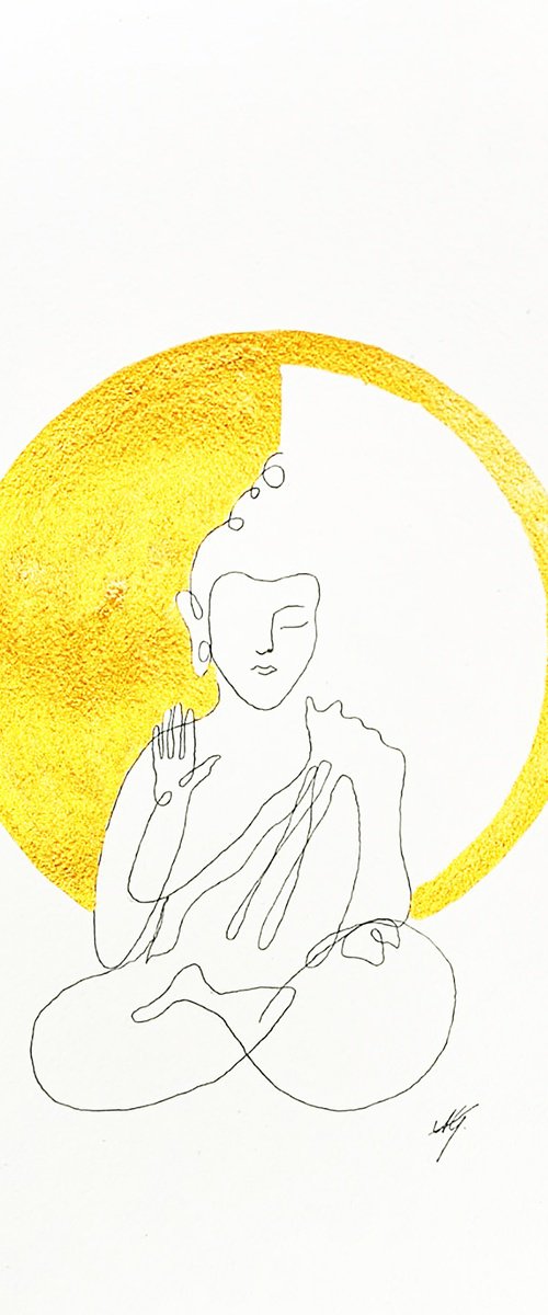 Buddha - No Fear by Aneta Gajos