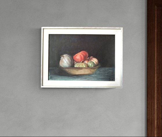 Pumpkin still life