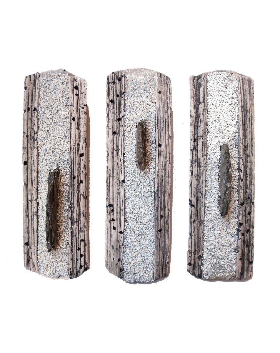 Abstract Relief By Rossitza Trendafilova, 12 X 12", "Patterns Of Time", Original Artwork