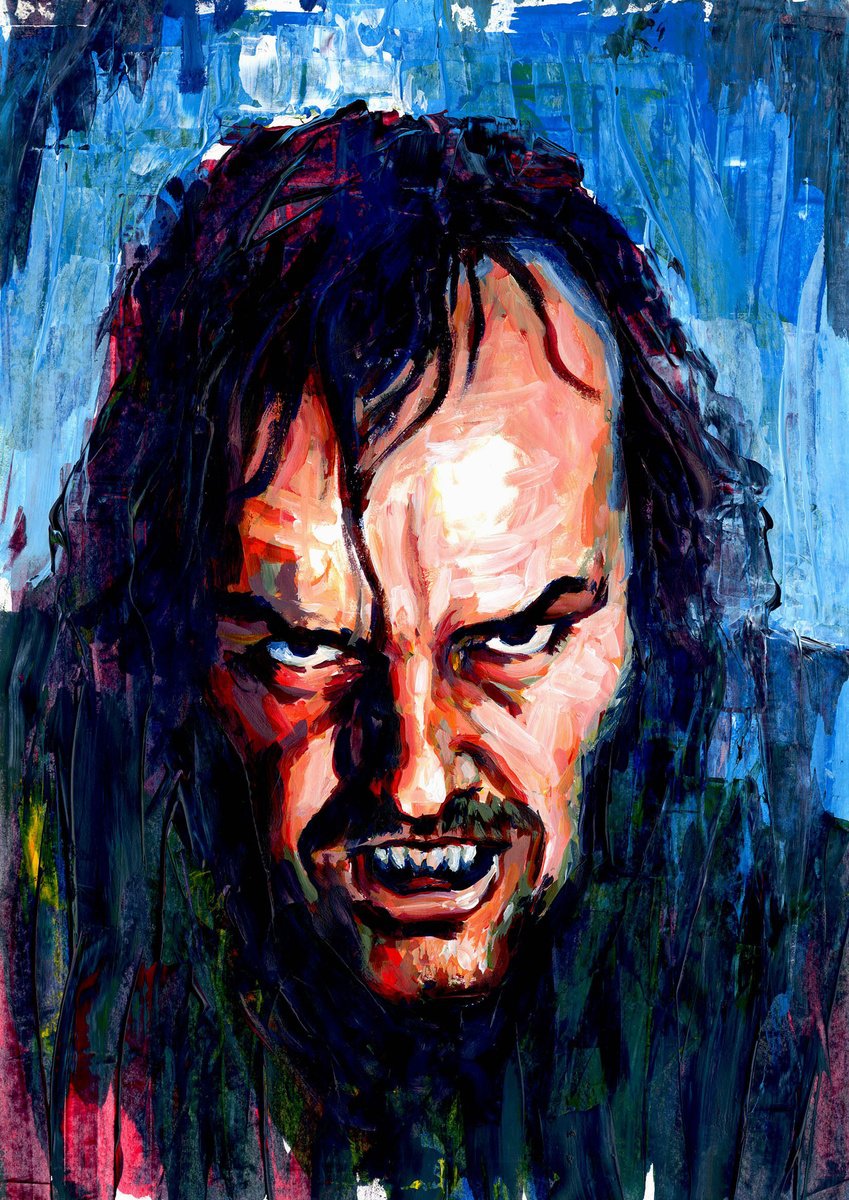Jack Nicholson | The Shining By Alex Stutchbury, 1 X 1, Artwork For Sale On Artfinder