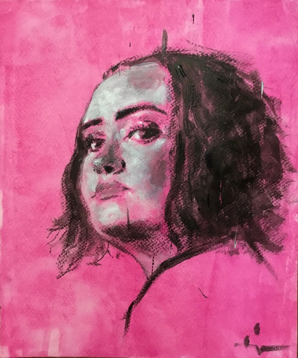 New Pink Series #3, Glasgow Girl by Dominique Deve