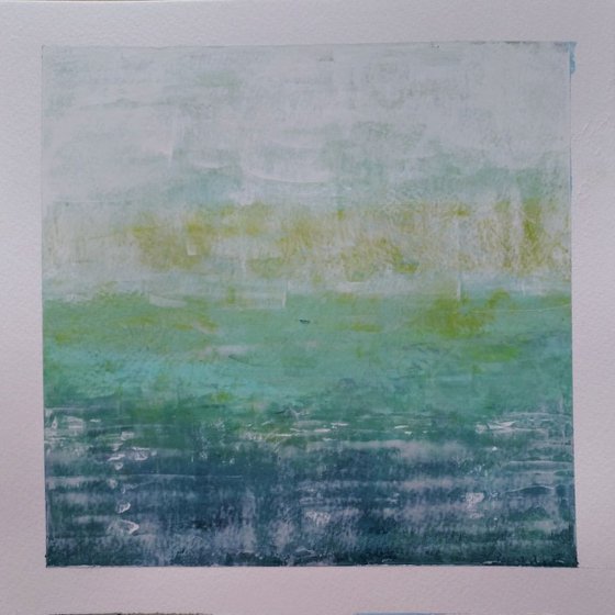 Landscape Horizon Small (Seascape Series) by Jane Efroni