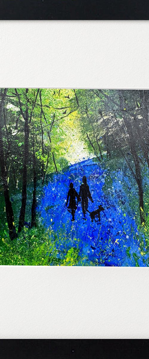 Our Bluebell walk by Teresa Tanner