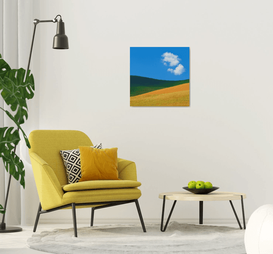 Abstract Tuscany - Hommage to Franco Fontana