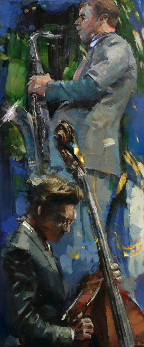 "Playing jazz" by Eugene Segal