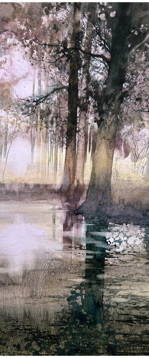 Morning landscape by Nazar Grunyka