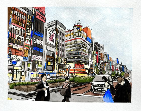 Yasukuni Dori Ave., Tokyo