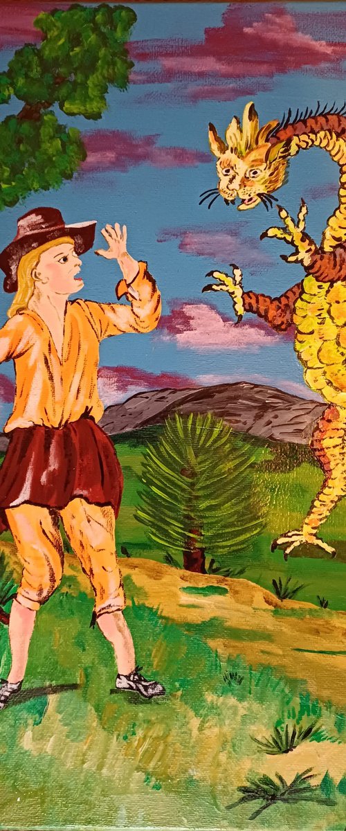 The Tatzelwurm by Corinne Hamer