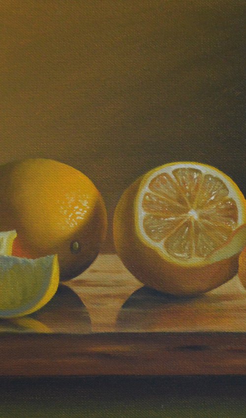 Still Life with Lemons/44 by Kolodyazhniy Sergey
