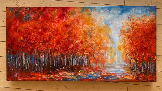 The Journey (PALETTE KNIFE)