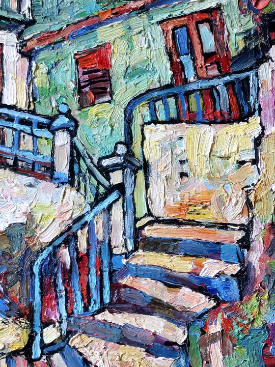 The Stairs of Cudillero