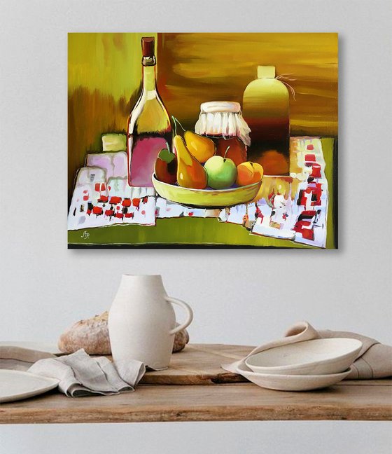 Still life with fruits