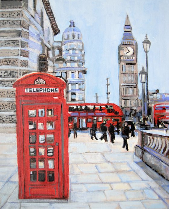 London  / 49 x 39 x 0,1 cm