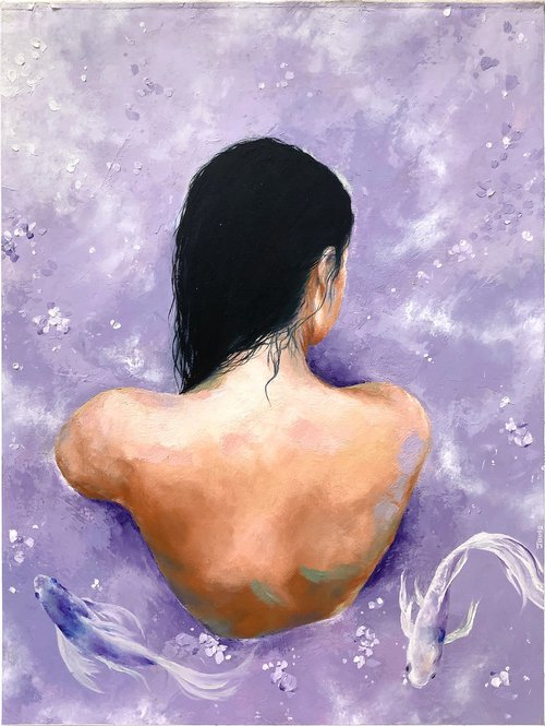 Purple Pool by Joule Kim