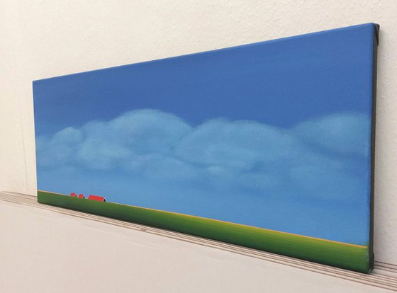 Red roofs, golden rapeseed fields. (2)