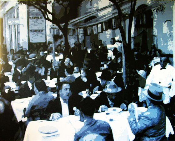 Italian Cafe Scene