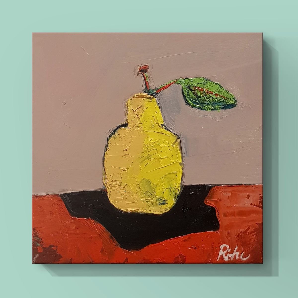 A yellow pear by Ritu