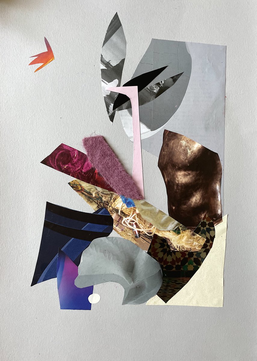 Maltese collage by Anastasia Mazur-Skrobova