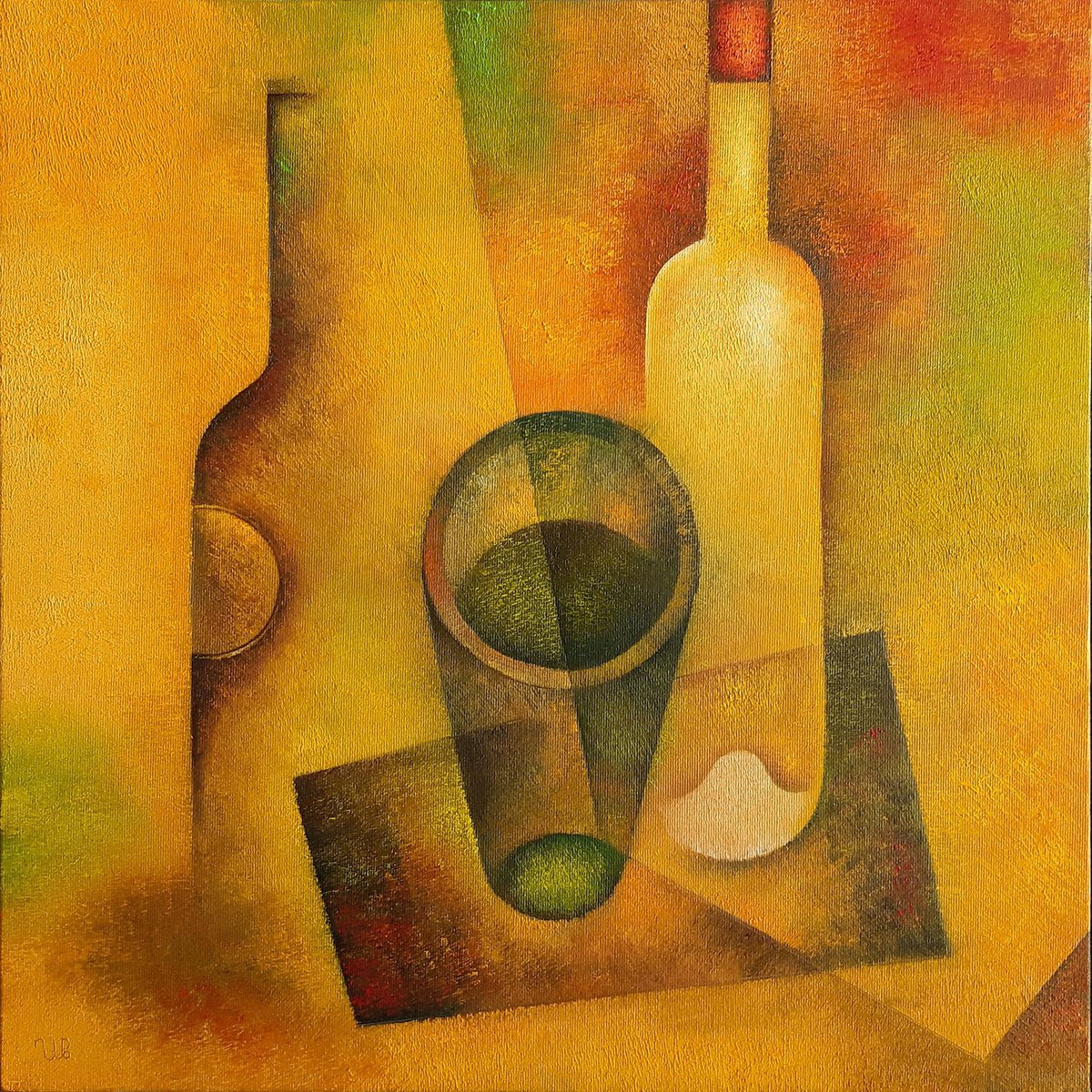 Yellow Still Life by Eugene Ivanov