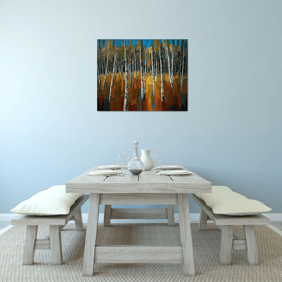 The Golden Birchwood