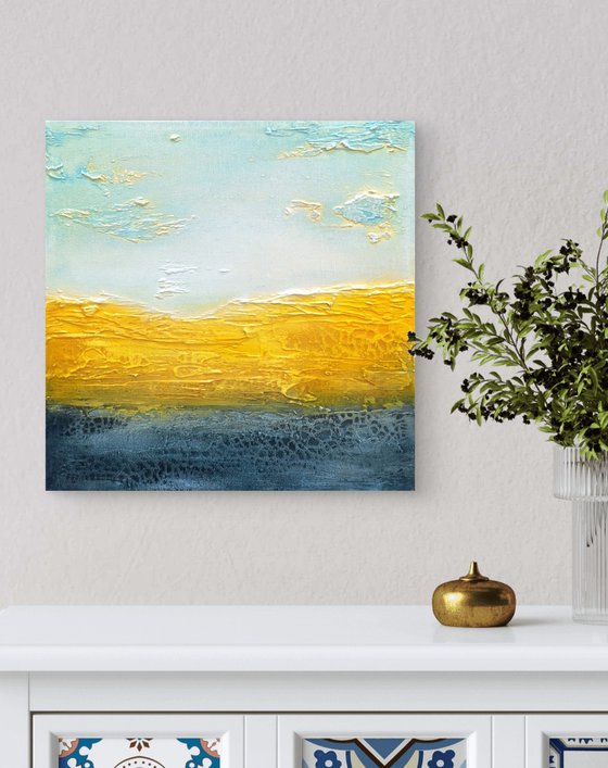 Papeseed plants in bloom