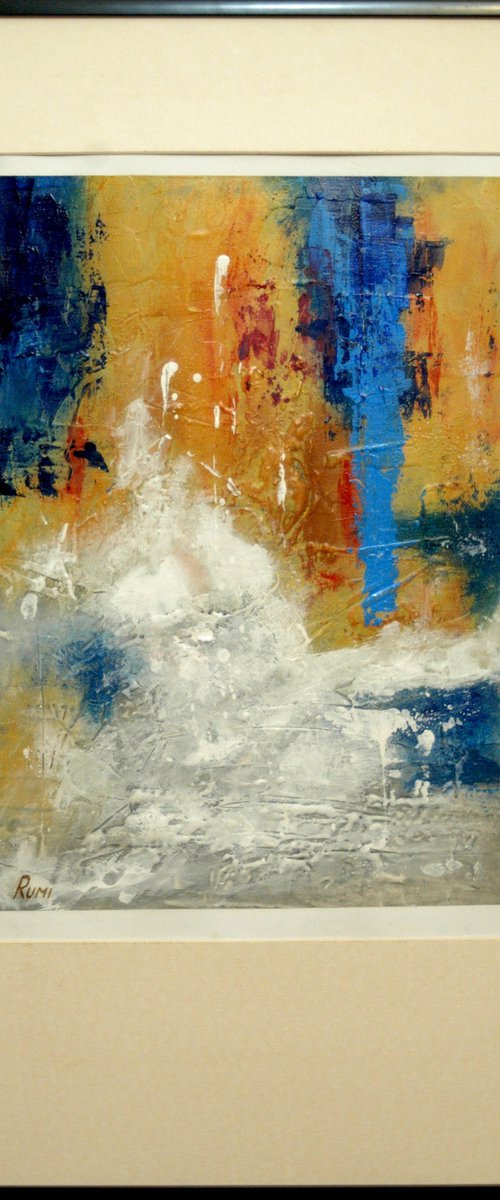 "Abstract Variations # 41". Matted and framed. by Rumen Spasov