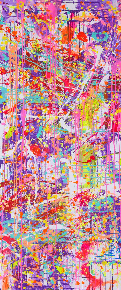 Vertical lines by Marta Zawadzka