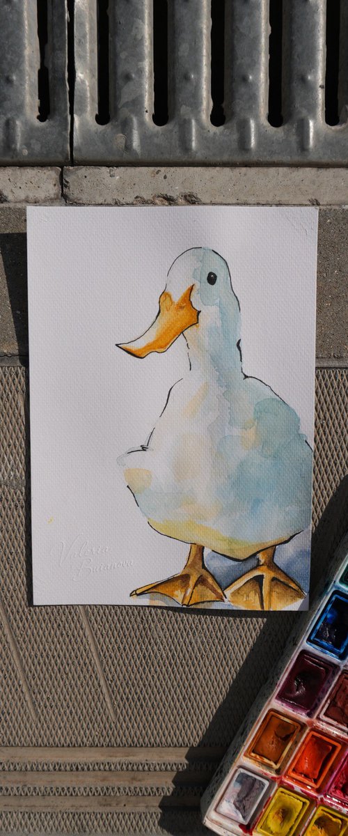 The Serious Duck by Valeria Buianova