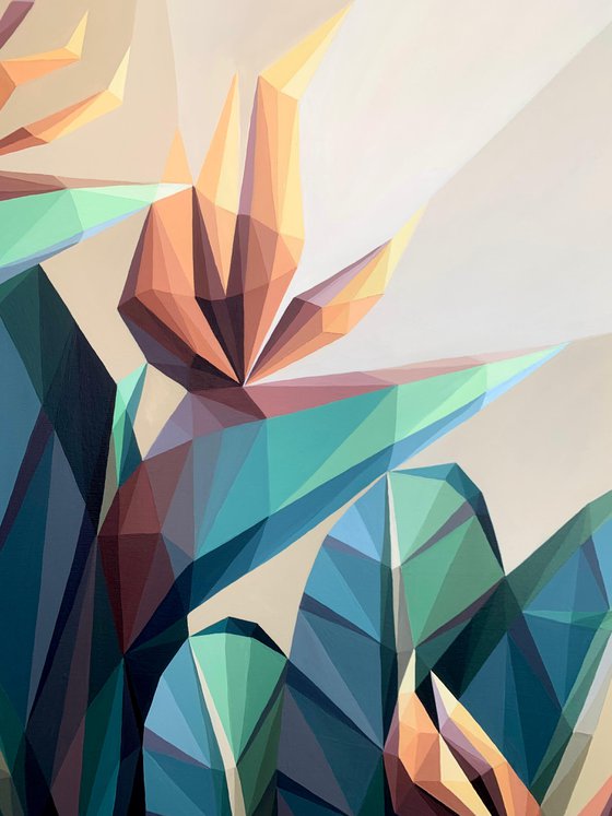 STRELIZIA TROPICAL LANDSCAPE
