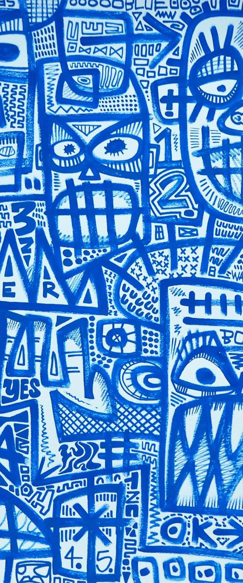 It's blue, period by Martin Wagstaff