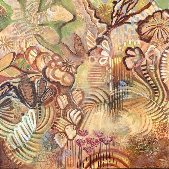 The warmth of wild bloom