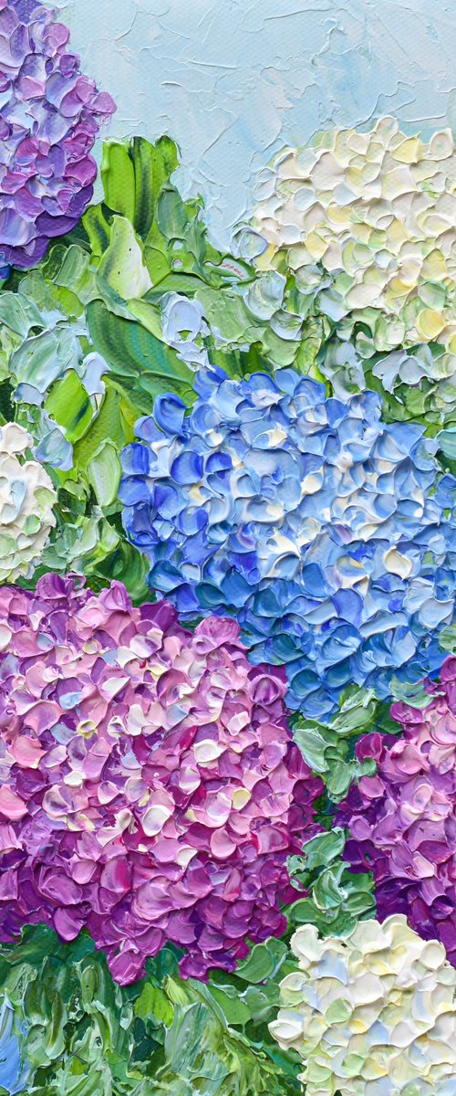Hydrangea Blooms by Olga Tkachyk