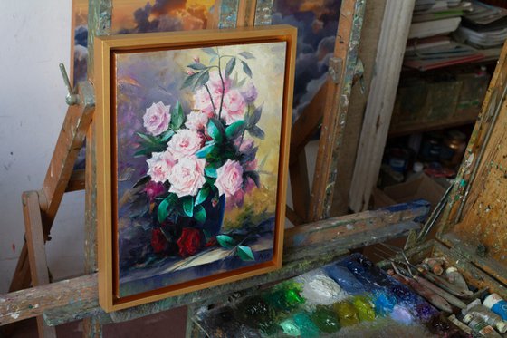 NATUREMORTE WITH ROSES