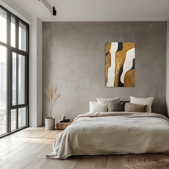 Golden River 60x90x2 cm