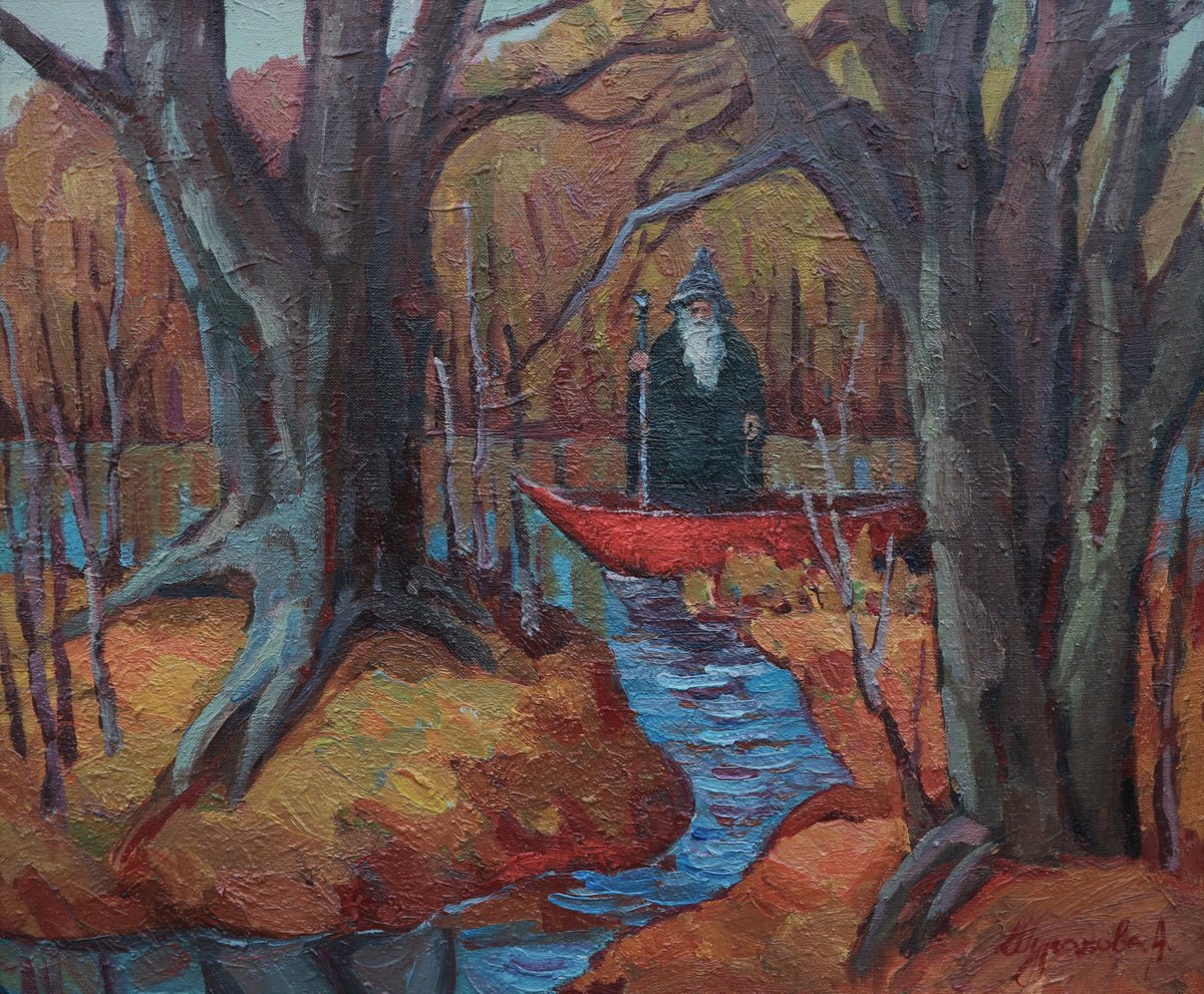 Autumn forest by Anna Shurakova
