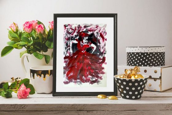 Women in Red Set of three