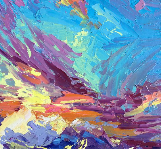 "Delicate glow of light"