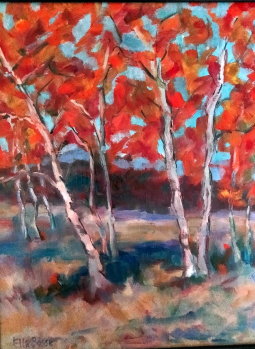 Fall leaves by Ella Bosse