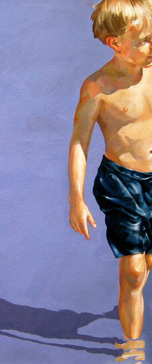 The Pure Pleasure of Being, 40x40 inches LARGE 100x100cm by Valery Koroshilov