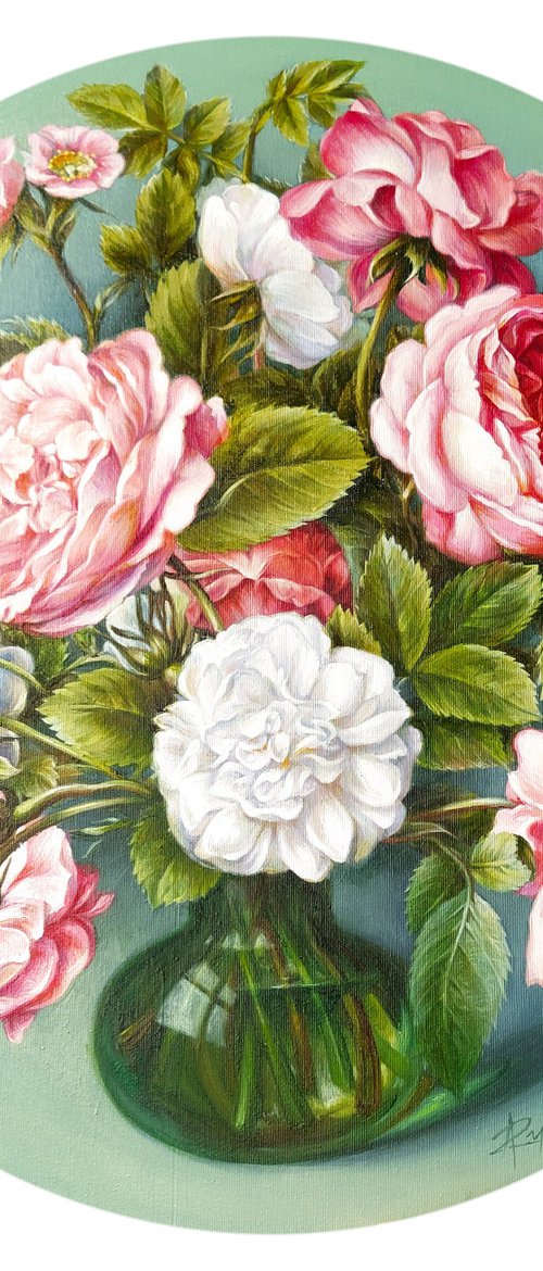 Roses by Lesja Rygorczuk