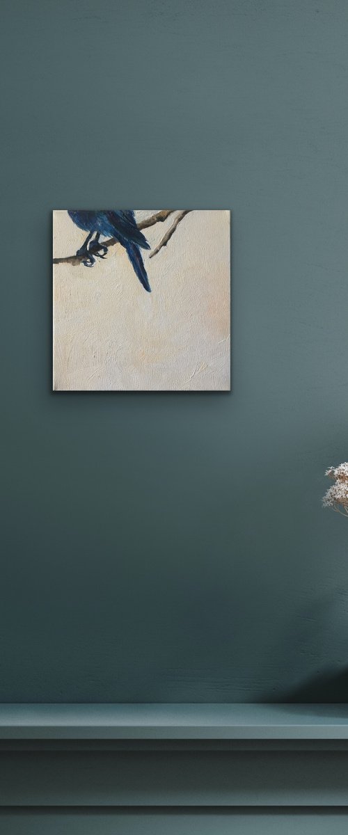 Oiseau Bleu by Wedad Alamin